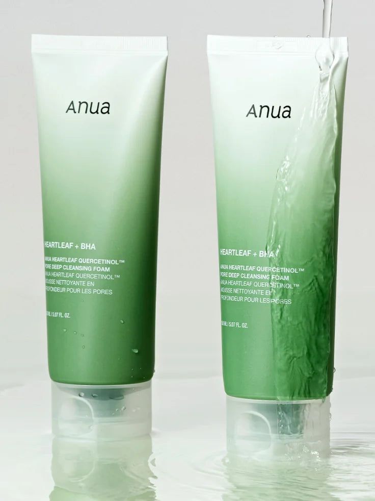ANUA Heartleaf Quercetinol Pore Deep Cleansing Foam 2Pcs