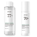 ANUA Heartleaf 77 Soothing Toner 350ml + Heartleaf 70 Daily Relief Lotion 200ml Set